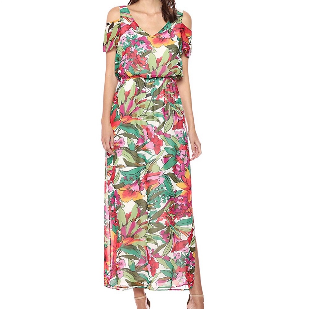 NWT FLORAL MAXI